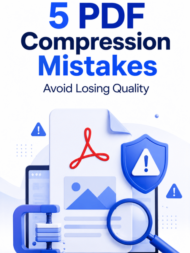5 PDF Compression Mistakes to Avoid