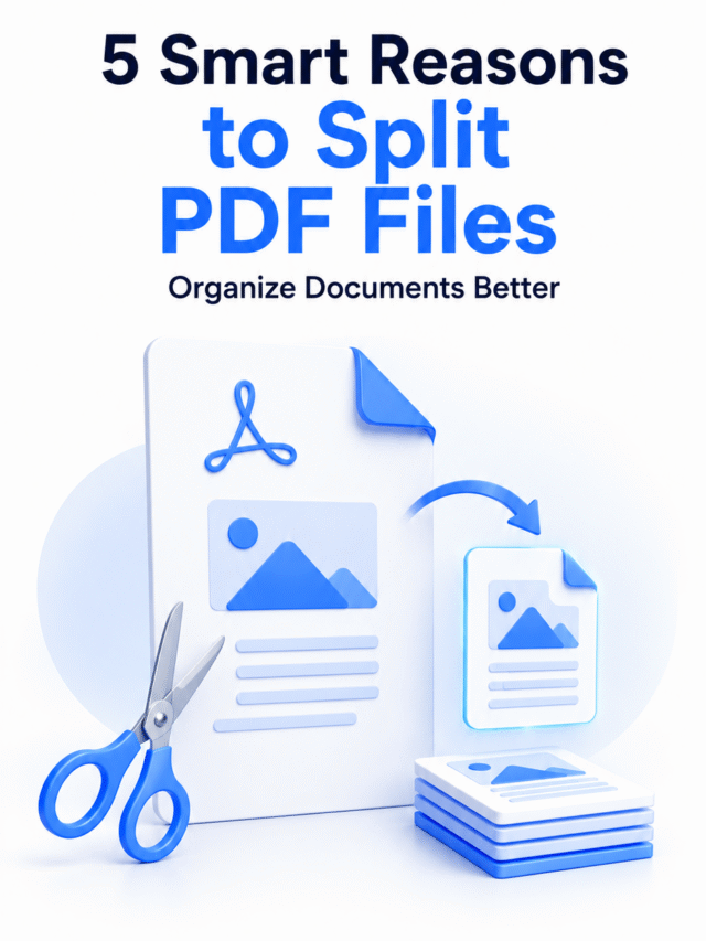 5 Smart Reasons to Split PDF Files
